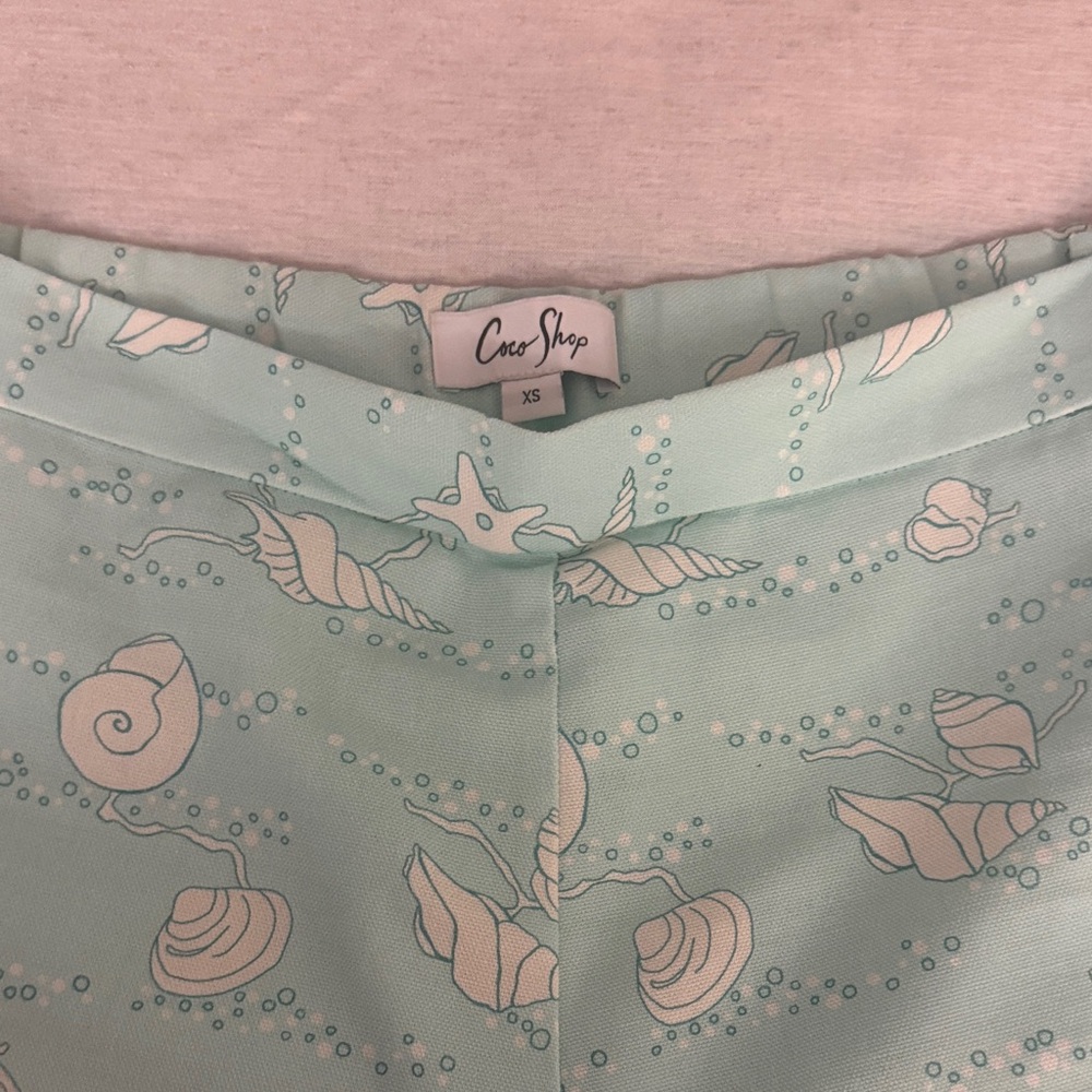 Coco Shop Seafoam Straight Leg Pants